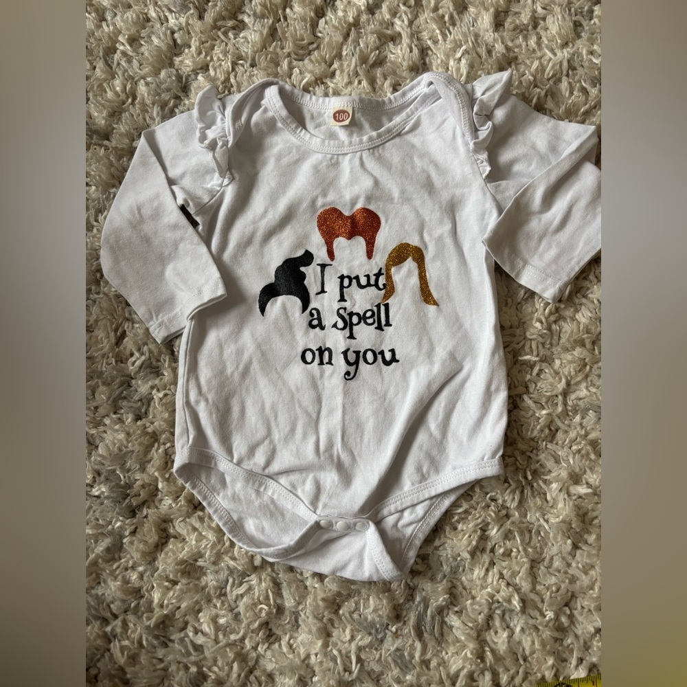 Disney Hocus Pocus Onesie I Put A Spell On You European Sz 100